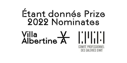 Prix Étant donnés - Comité Professionnel des Galeries d'Art