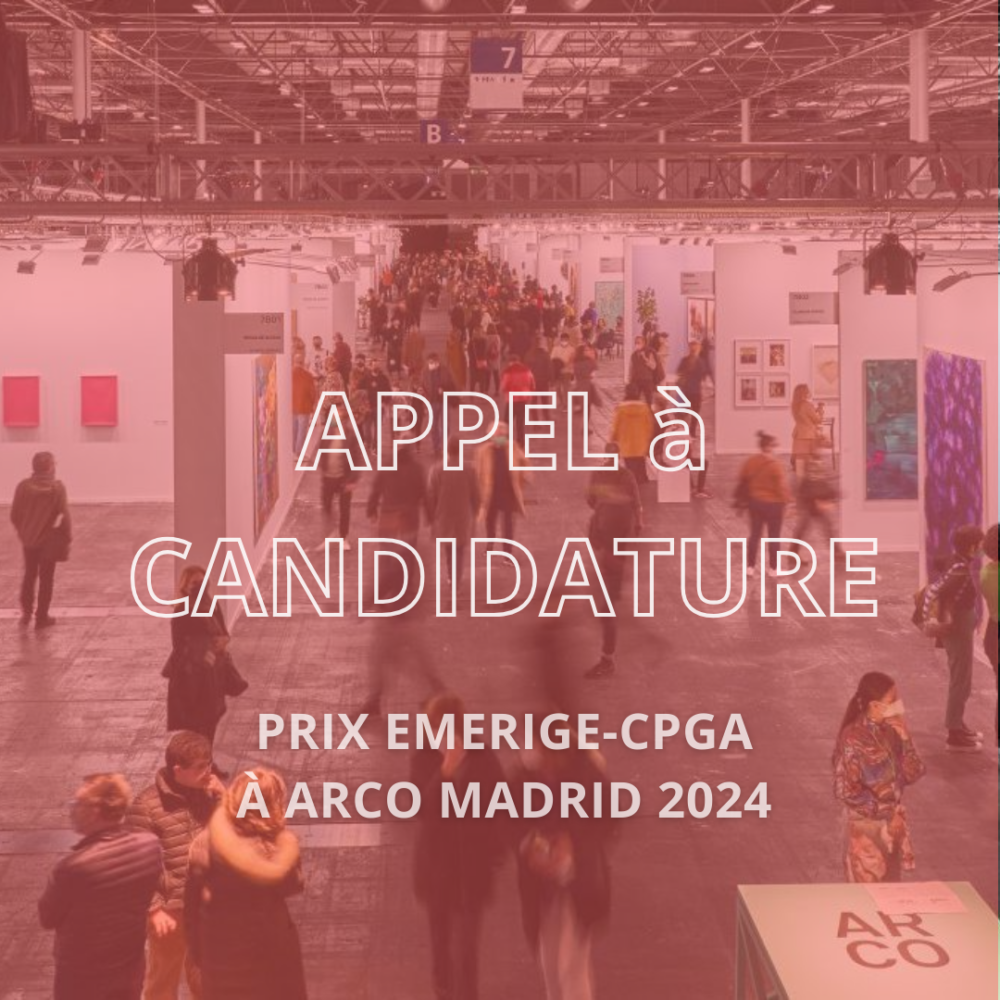 Prix Emerige-CPGA · Arco Madrid 2024 - Comité Professionnel des Galeries d'Art