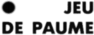 Jeu de Paume - Comité Professionnel des Galeries d'Art