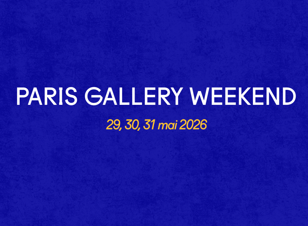 Paris Gallery Weekend 2026 - Comité Professionnel des Galeries d'Art